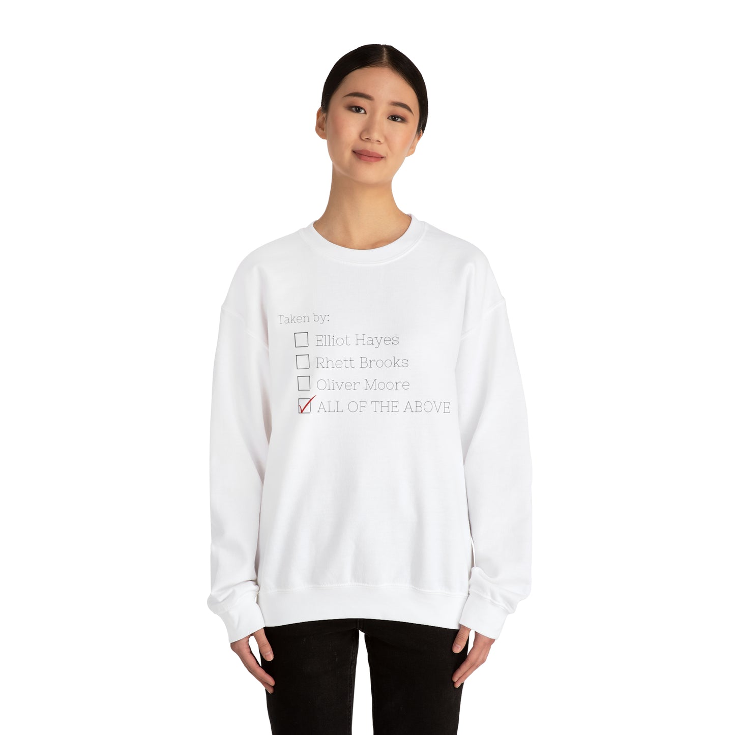 Taken By Ruthless Crewneck Sweatshirt