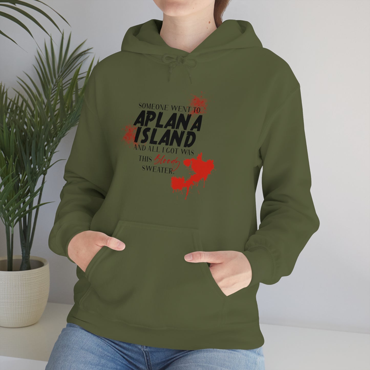 Aplana Island Tourist Hooded Sweatshirt