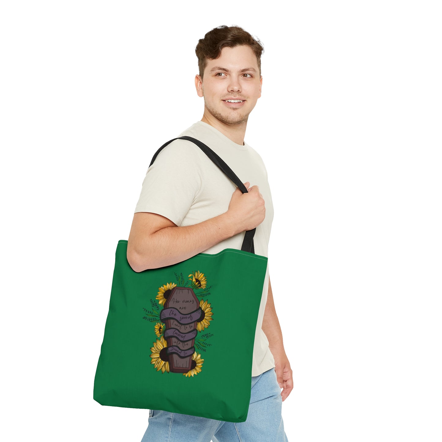 L&L Quote Green Tote Bag