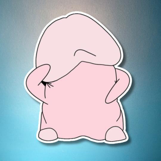 Mr. Cornfused Sticker