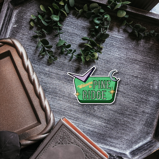 Welcome to Pine Ridge Licensed Sticker