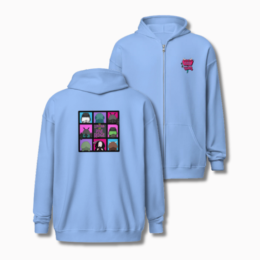 Pine Ridge Monster Lover zip hoodie