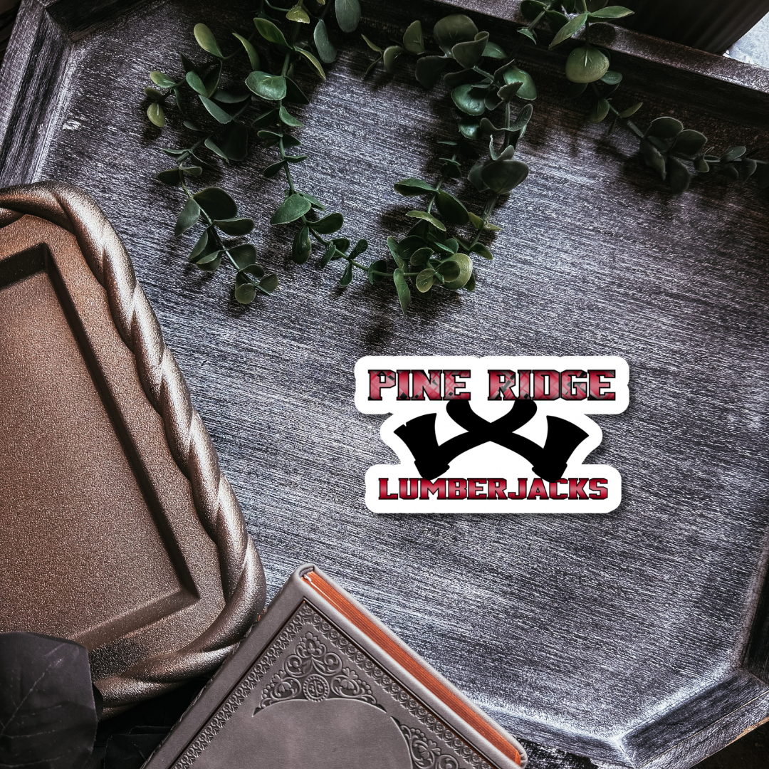 Pine Ridge Lumberjacks Licensed Sticker