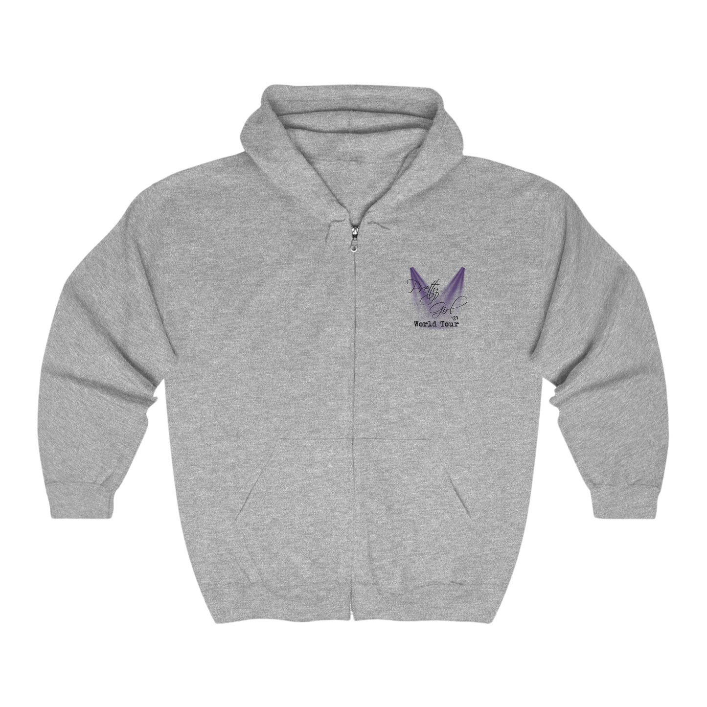 Aiden James "Pretty Girl" Tour Full Zip Hooded Sweatshirt