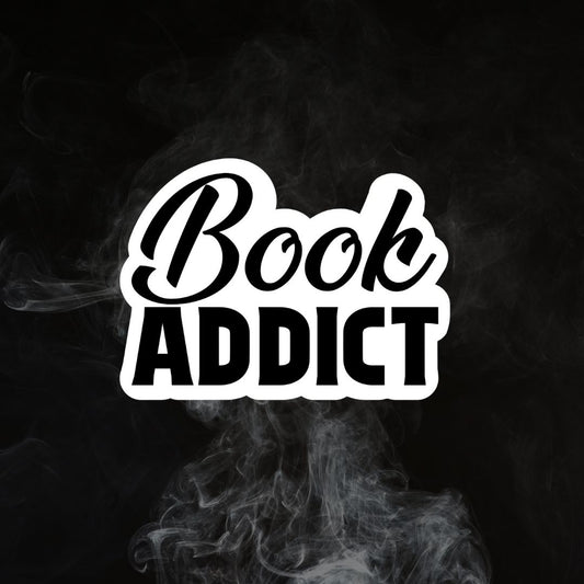 Book Addict Sticker