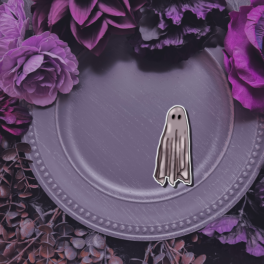 Boo Web Ghostie Sticker