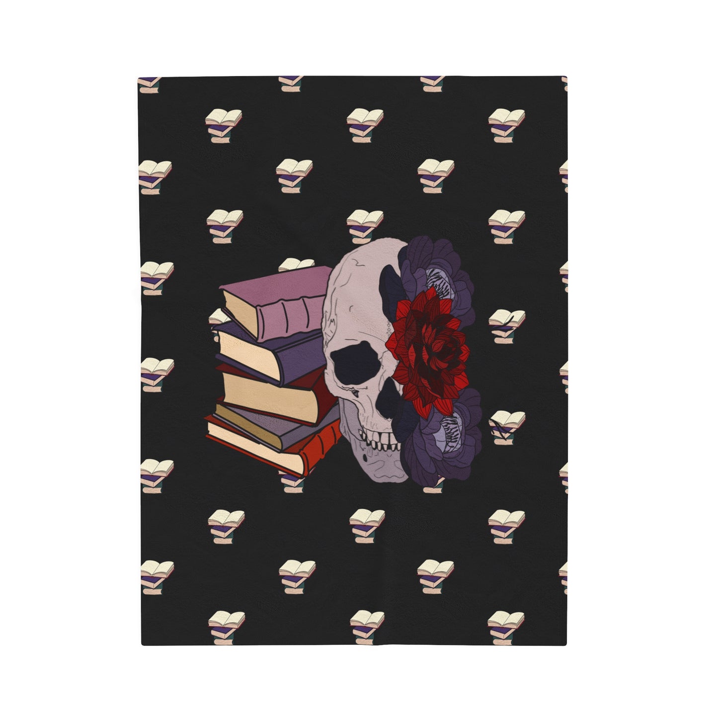 Dark Reader Plush Blanket