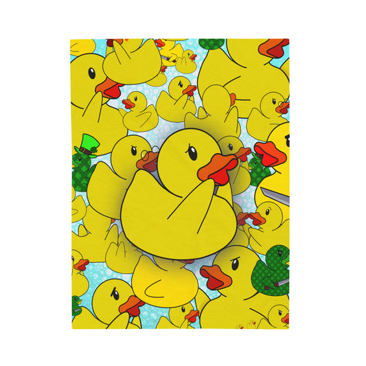 Duck-y Plush Blanket