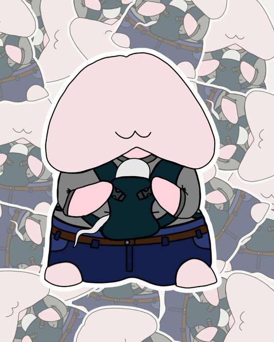 Mr. Sngl Dad Sticker