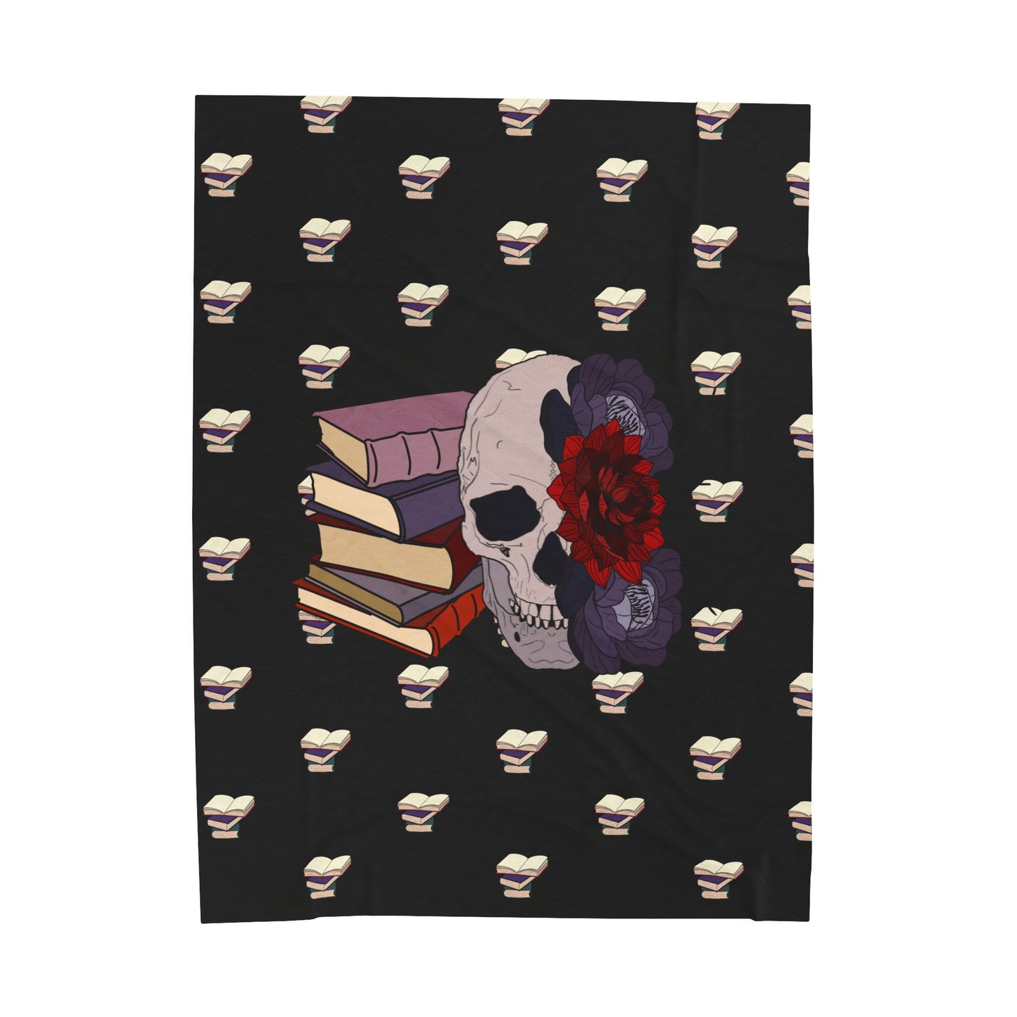 Dark Reader Plush Blanket