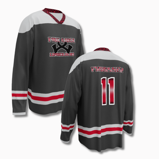 Bryce Frobisher - Pine Ridge Lumberjacks Away Jersey