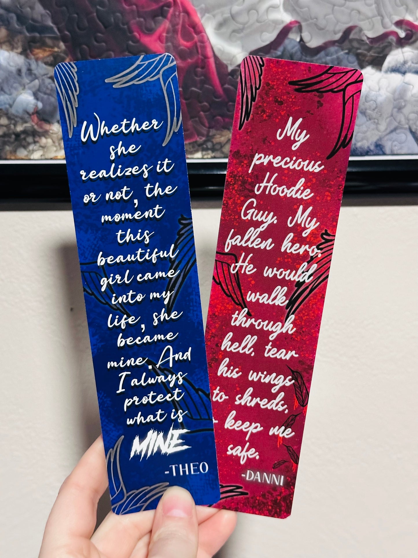 Theo/Danni Licensed Bookmark