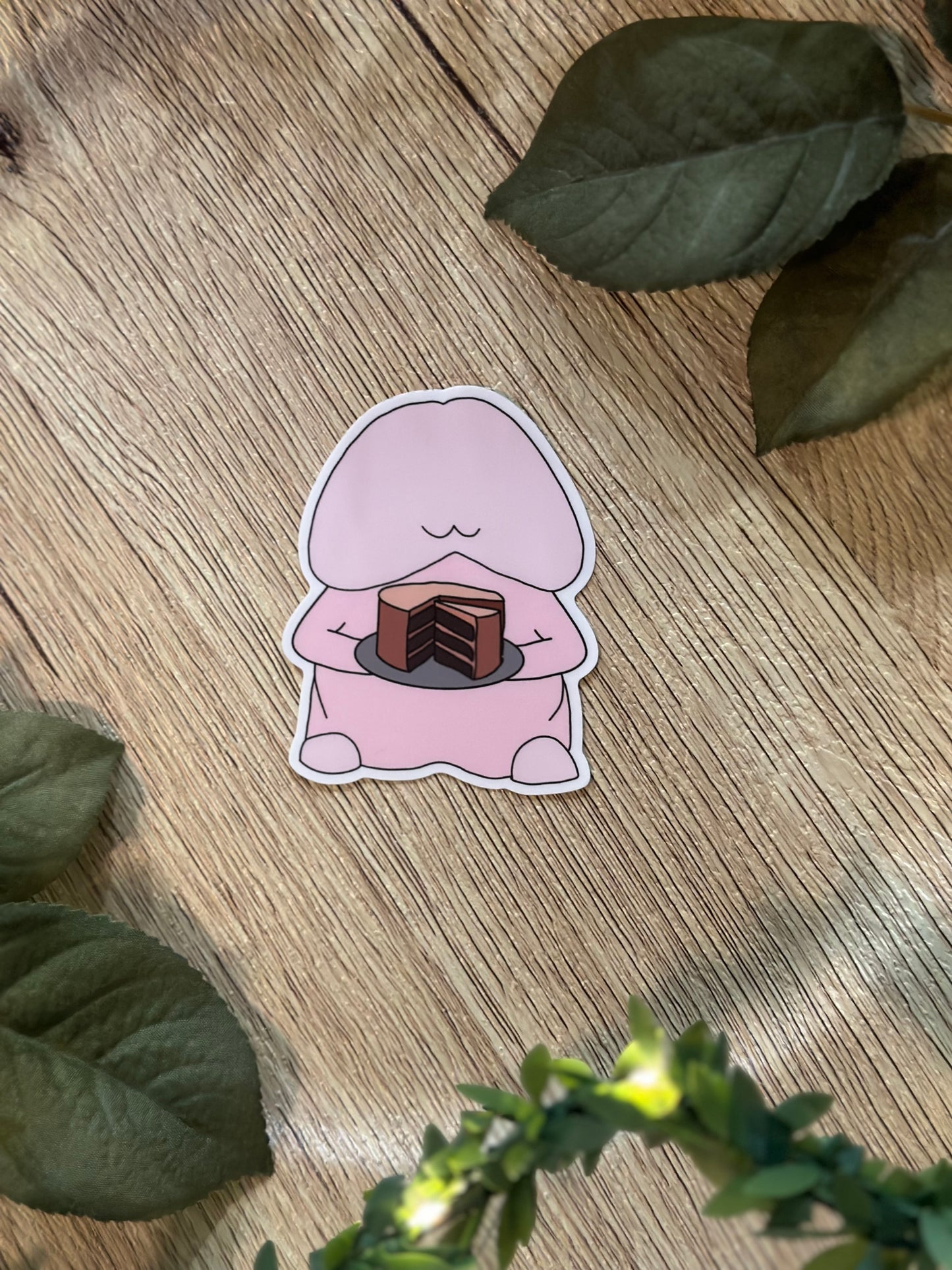 We like Cake Peen Sticker