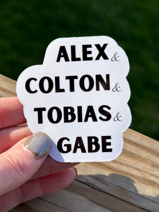 Maggie's Phantom Players Sticker