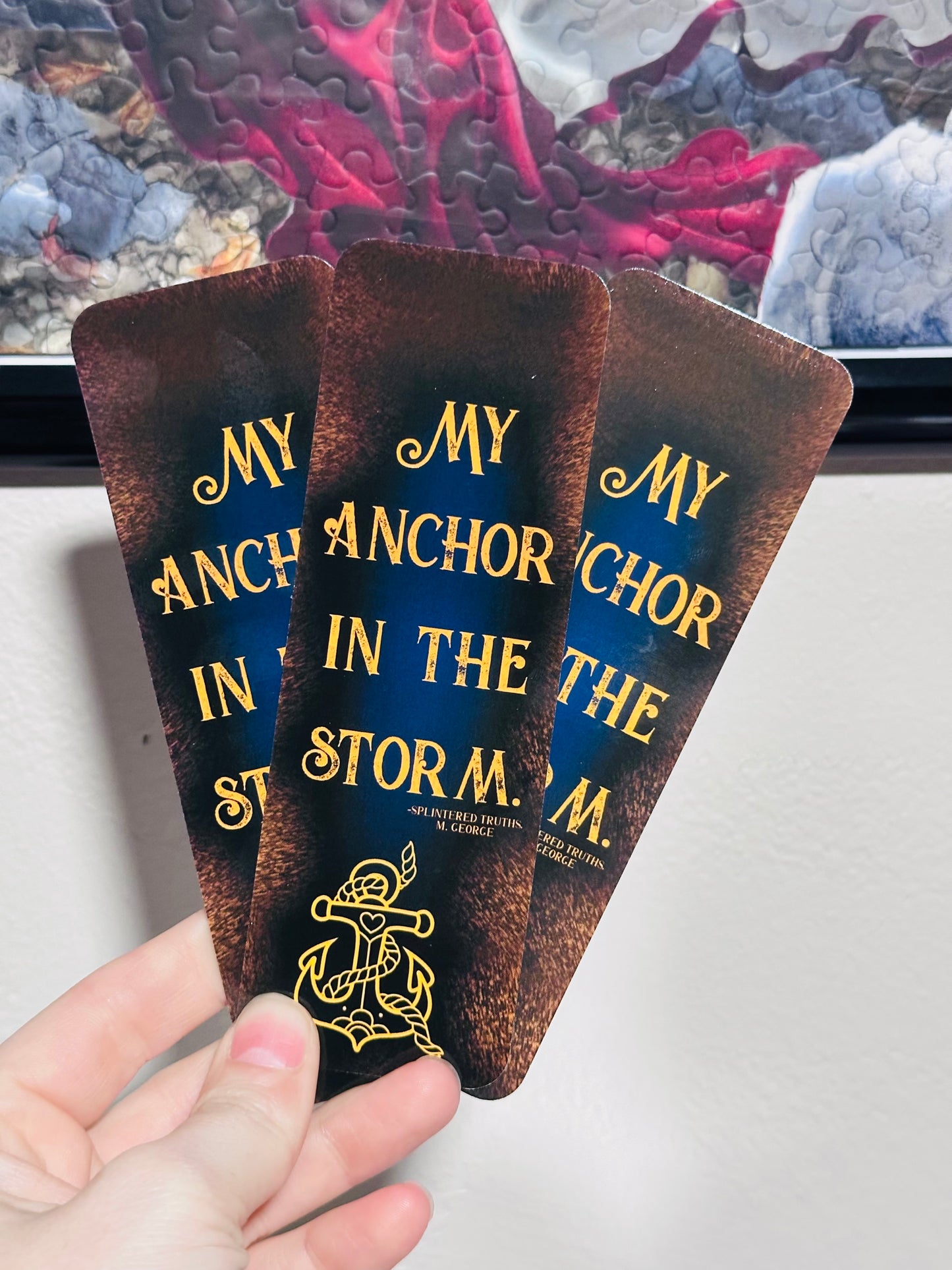 My Anchor Licensed Bookmark