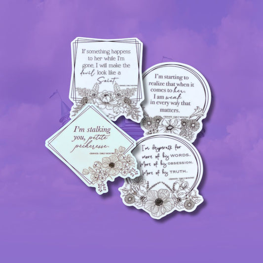 Never After Series - Crossed - Stickers