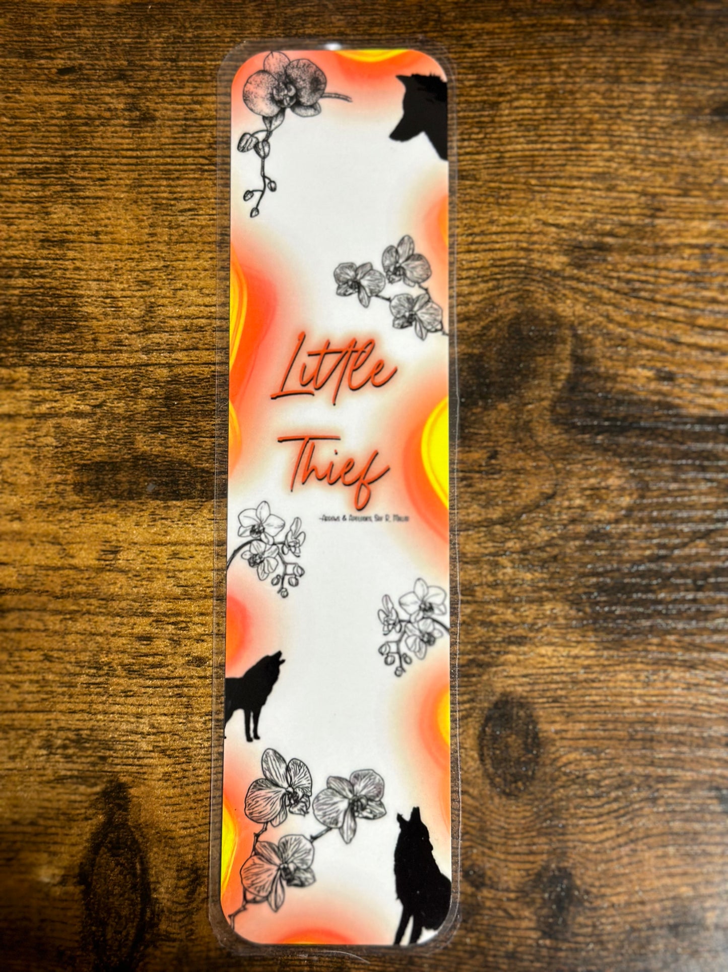 "Little Thief" Arrows and Apologies Bookmark