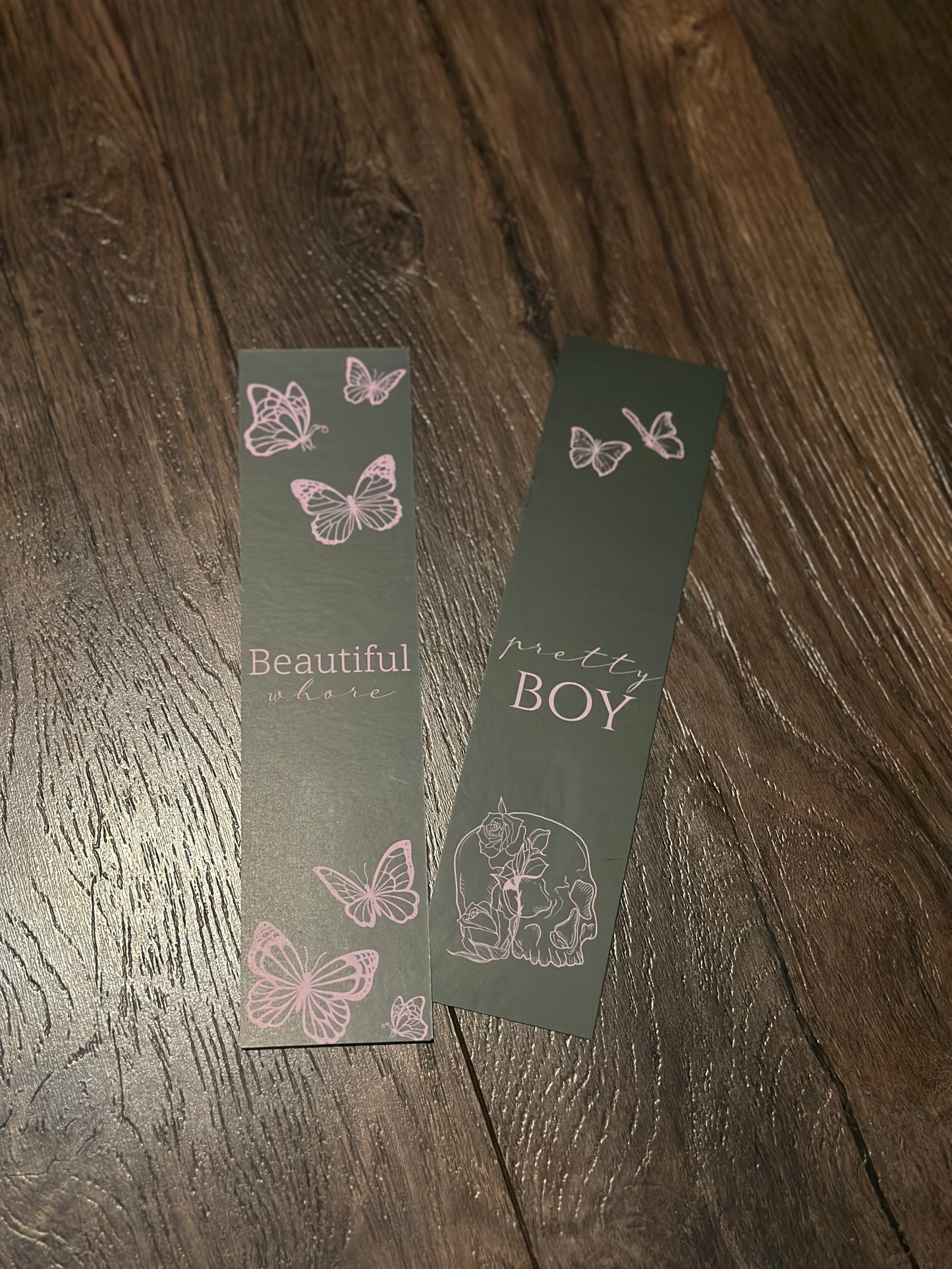 Pretty Boy/Beautiful Whore Bookmark