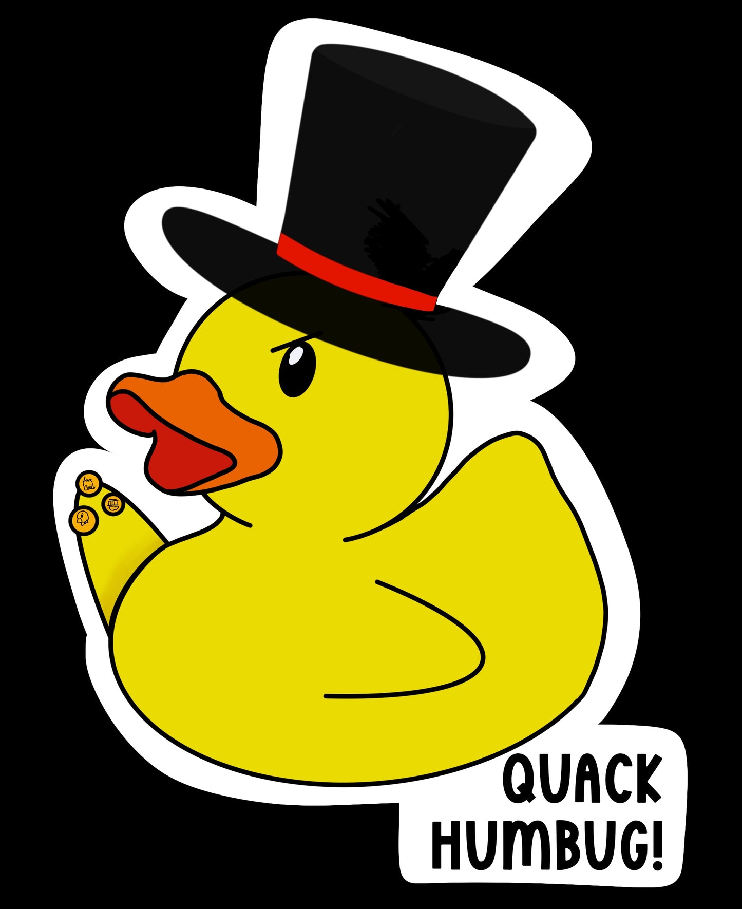 Bah! HumDUCK Sticker