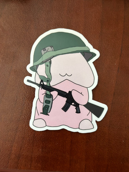 Mr. Protected Sticker