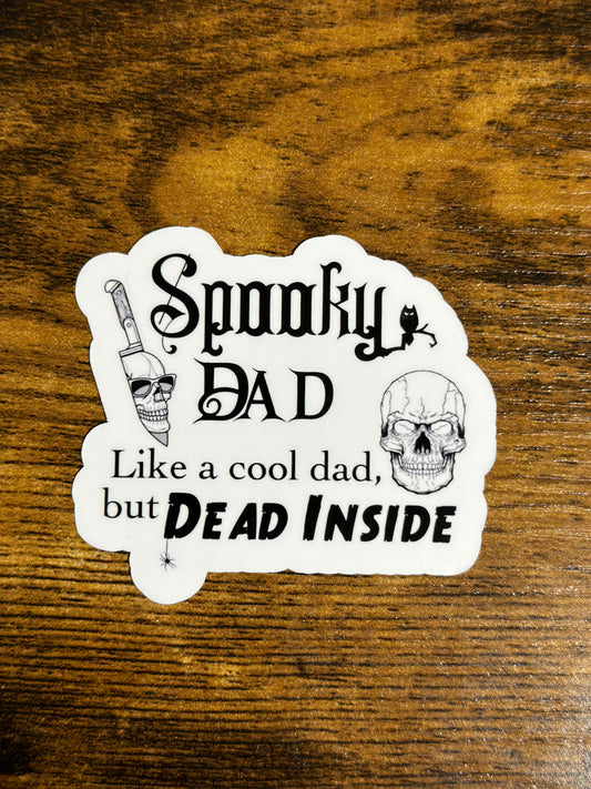 Spooky Dad Sticker