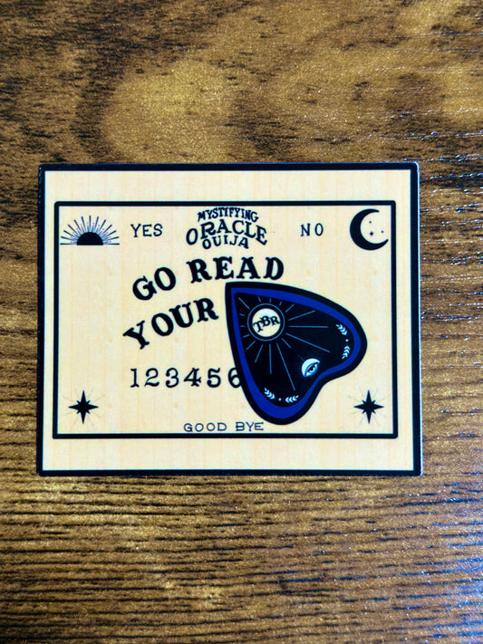 TBR Ouija Sticker