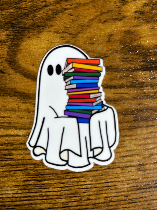 Spooooky Reader Sticker