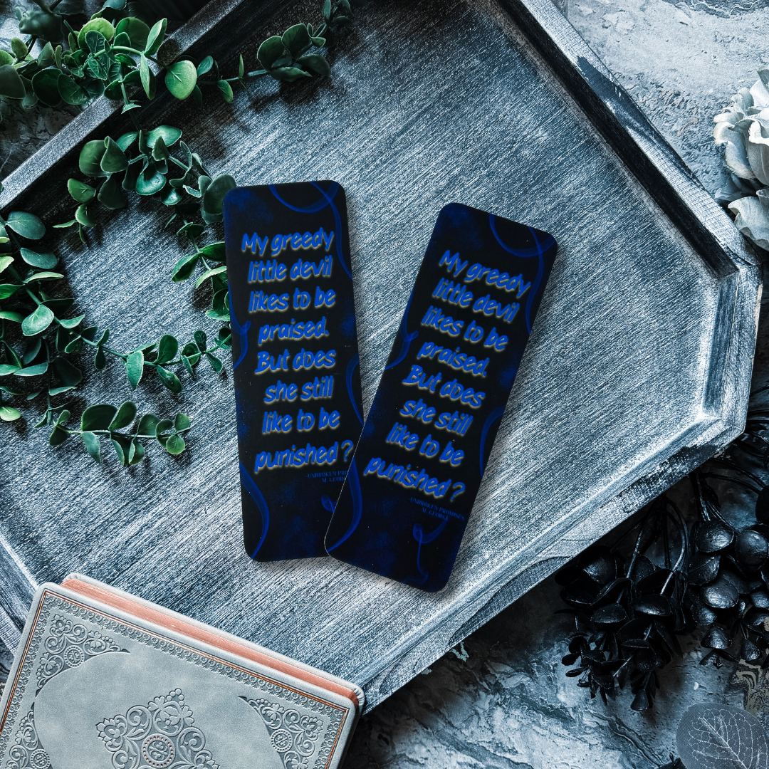 My Greedy Little Devil Licensed Bookmark