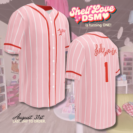 Shelf Love baseball jersey