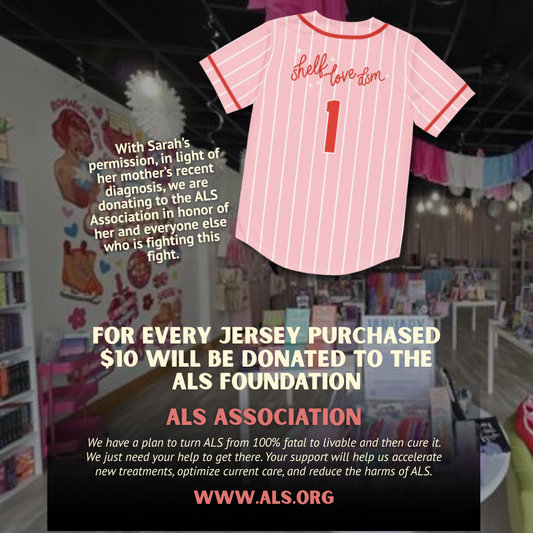 Shelf Love baseball jersey