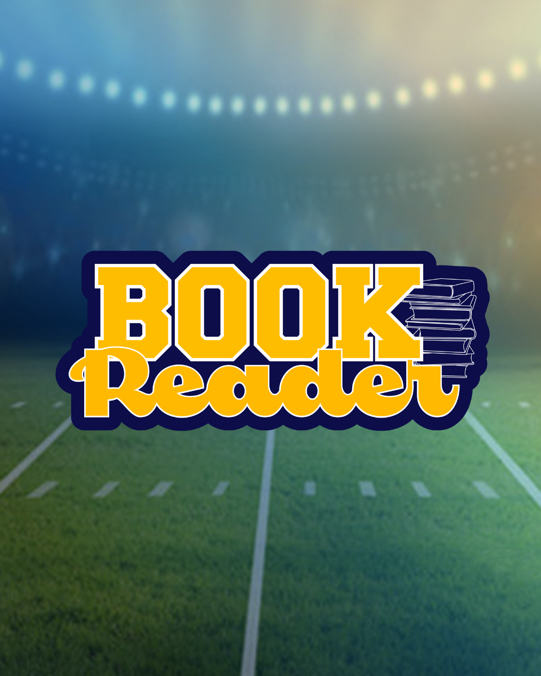 Book Reader Sticker
