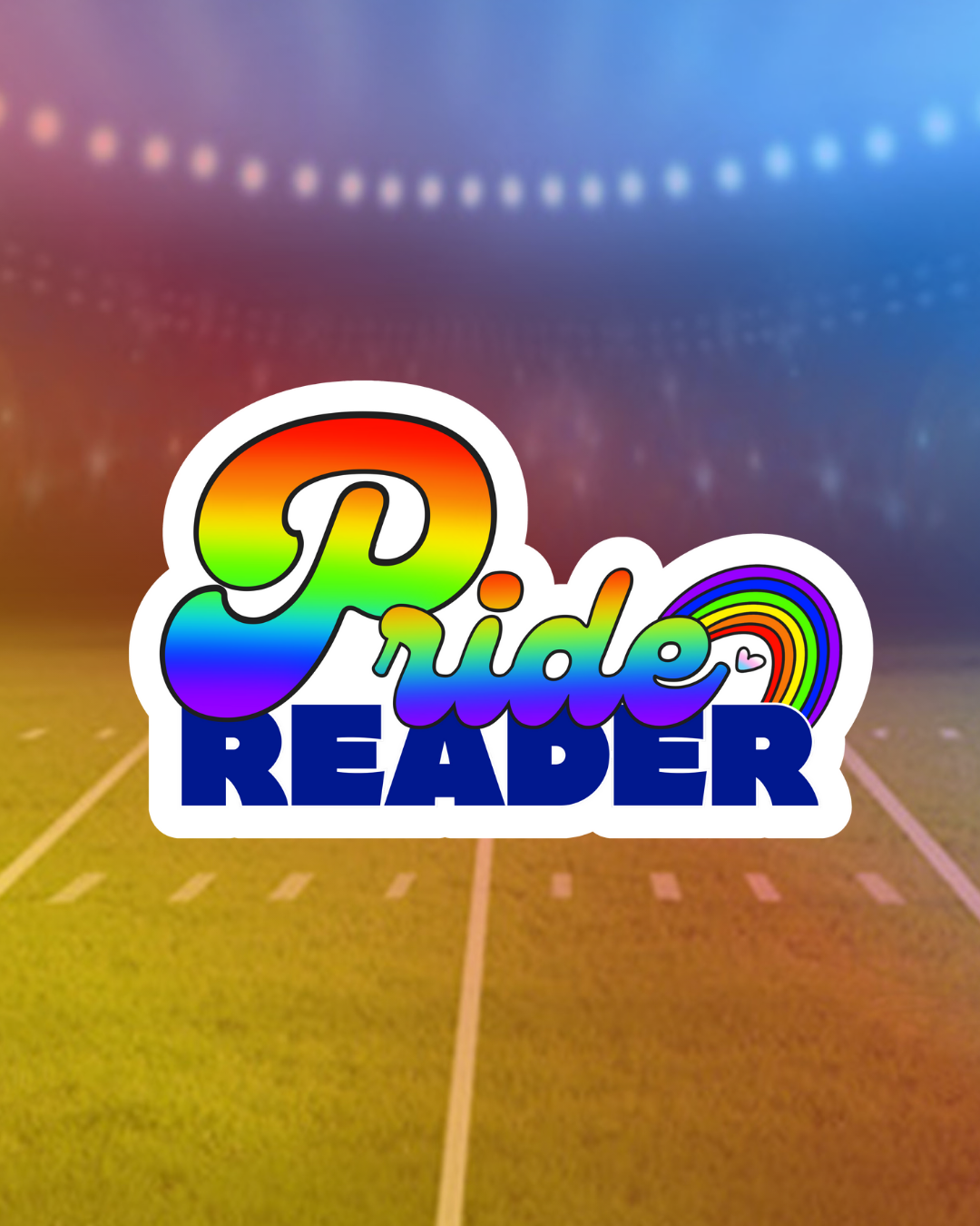 Pride Reader Sticker