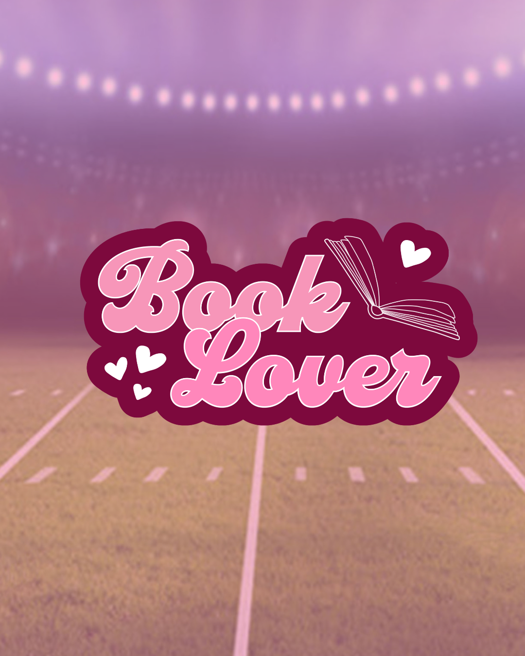 Book Lover Sticker