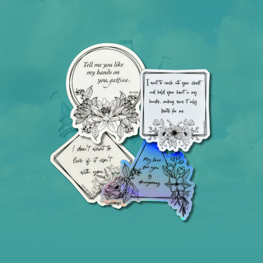 Never After - Twisted - Stickers