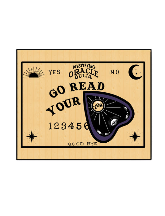 TBR Ouija Sticker