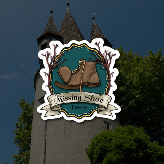 Missing Shoe Tavern Sticker