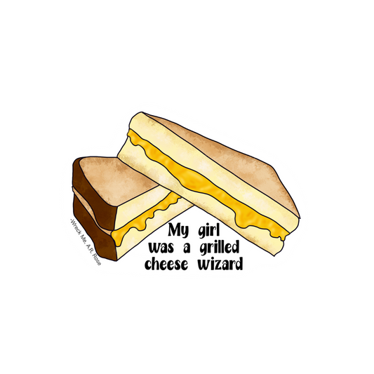 Wreck Me Grilled Cheese Sticker