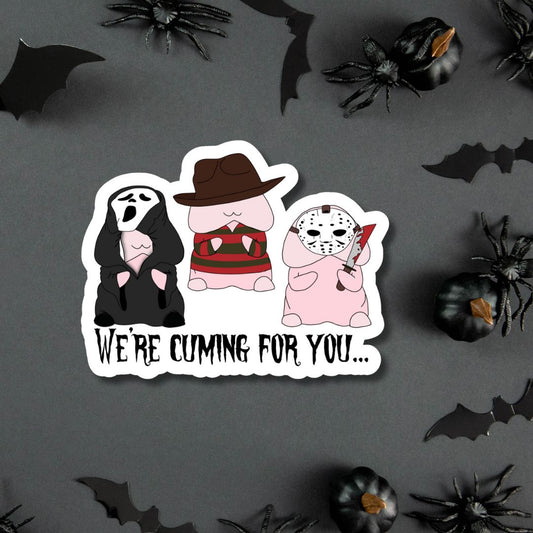 Horror-Peen Sticker