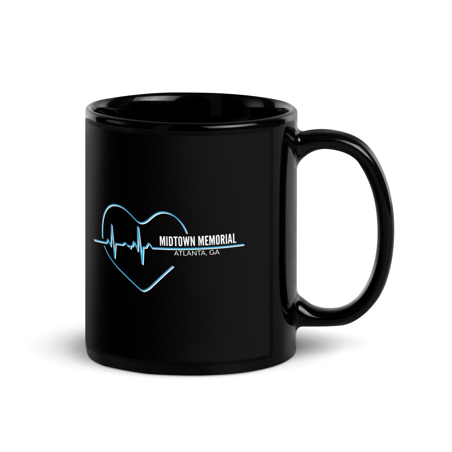 Midtown Memorial Black Mug