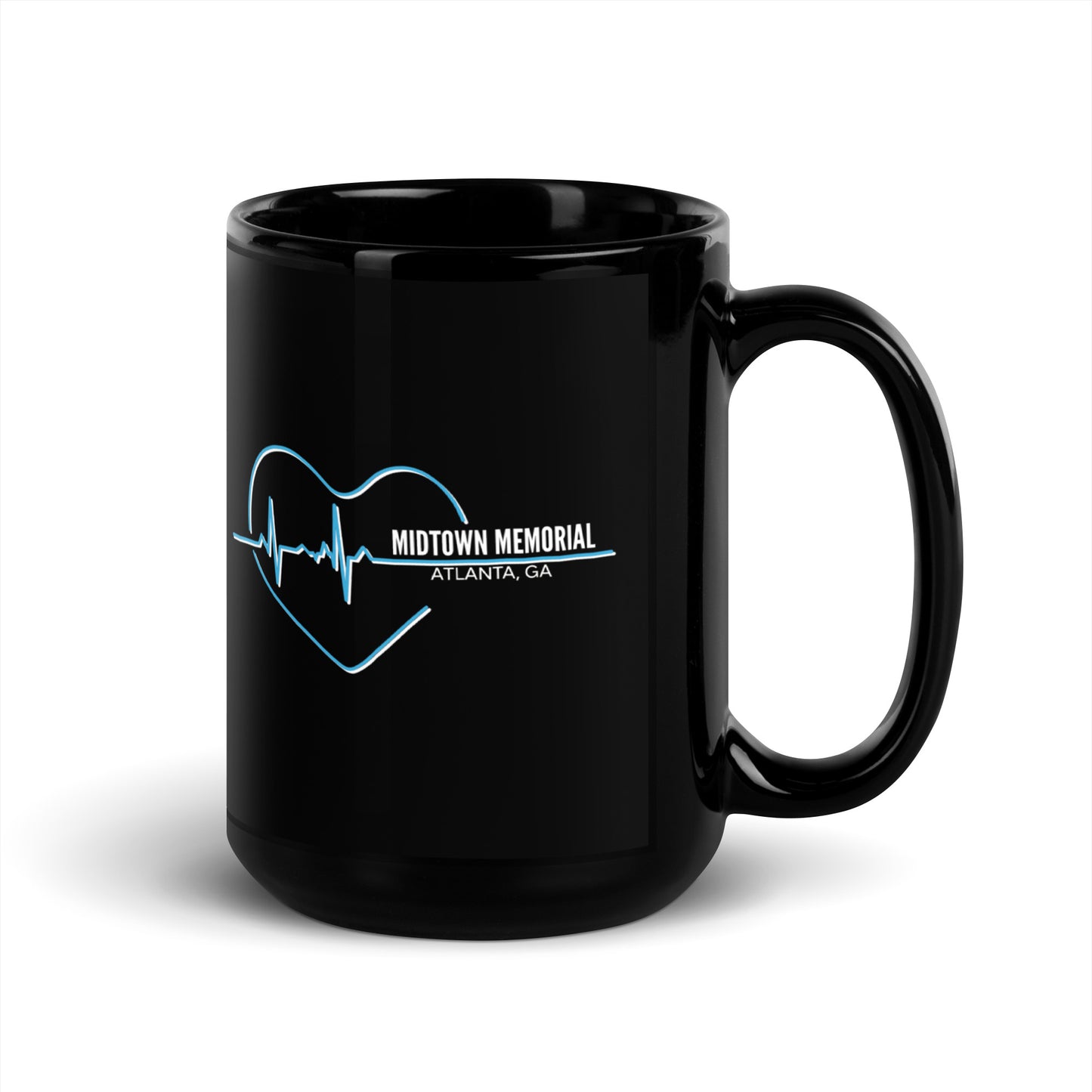 Midtown Memorial Black Mug