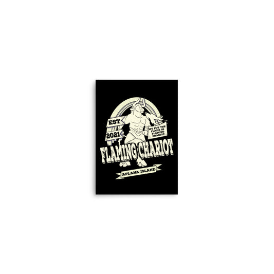 Flaming Chariot Art Print
