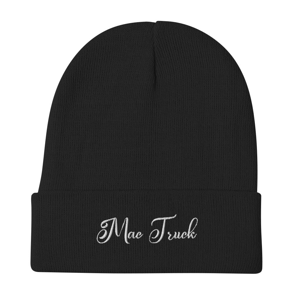 Play Fake Nickname Embroidered Beanie