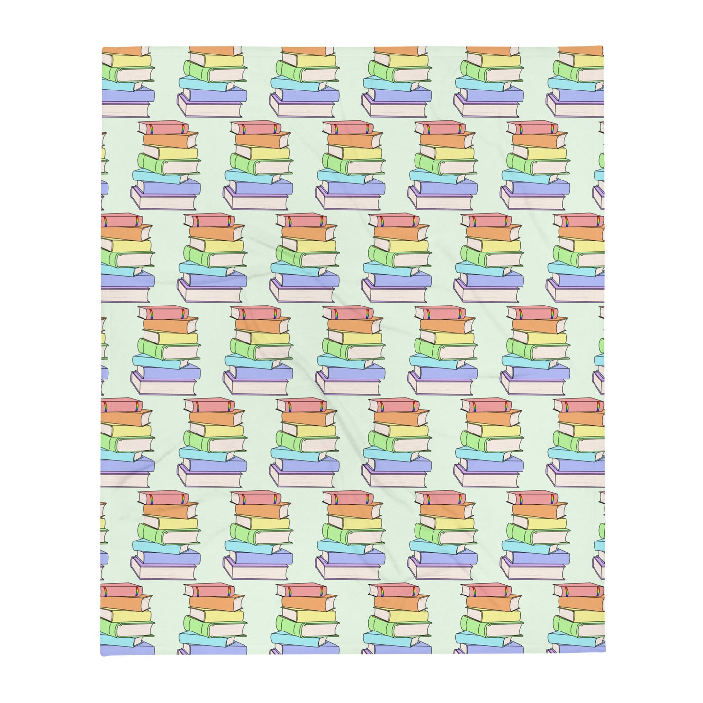 Pastel Pride Stack Throw Blanket