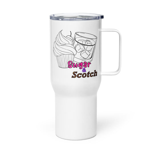 Sugar and Scotch mug with a handle