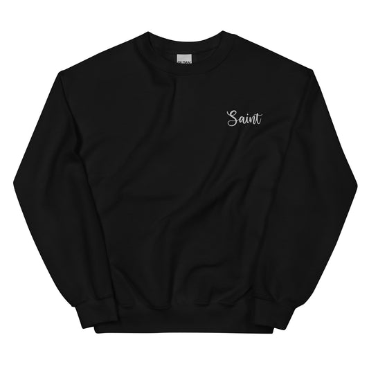 MR- Saint Nickname Embroidered Sweatshirt