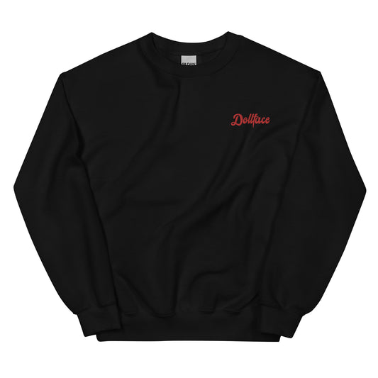 MR- Dollface Nickname Embroidered Sweatshirt