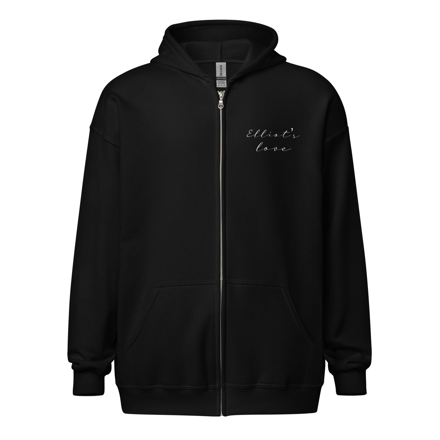 Elliot's Love zip hoodie