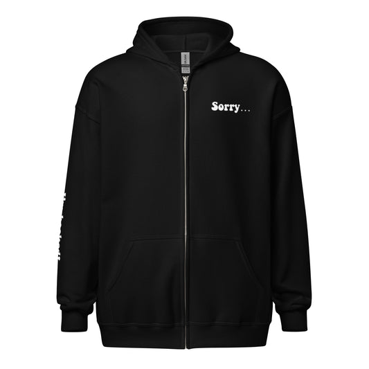 I’m booked zip hoodie