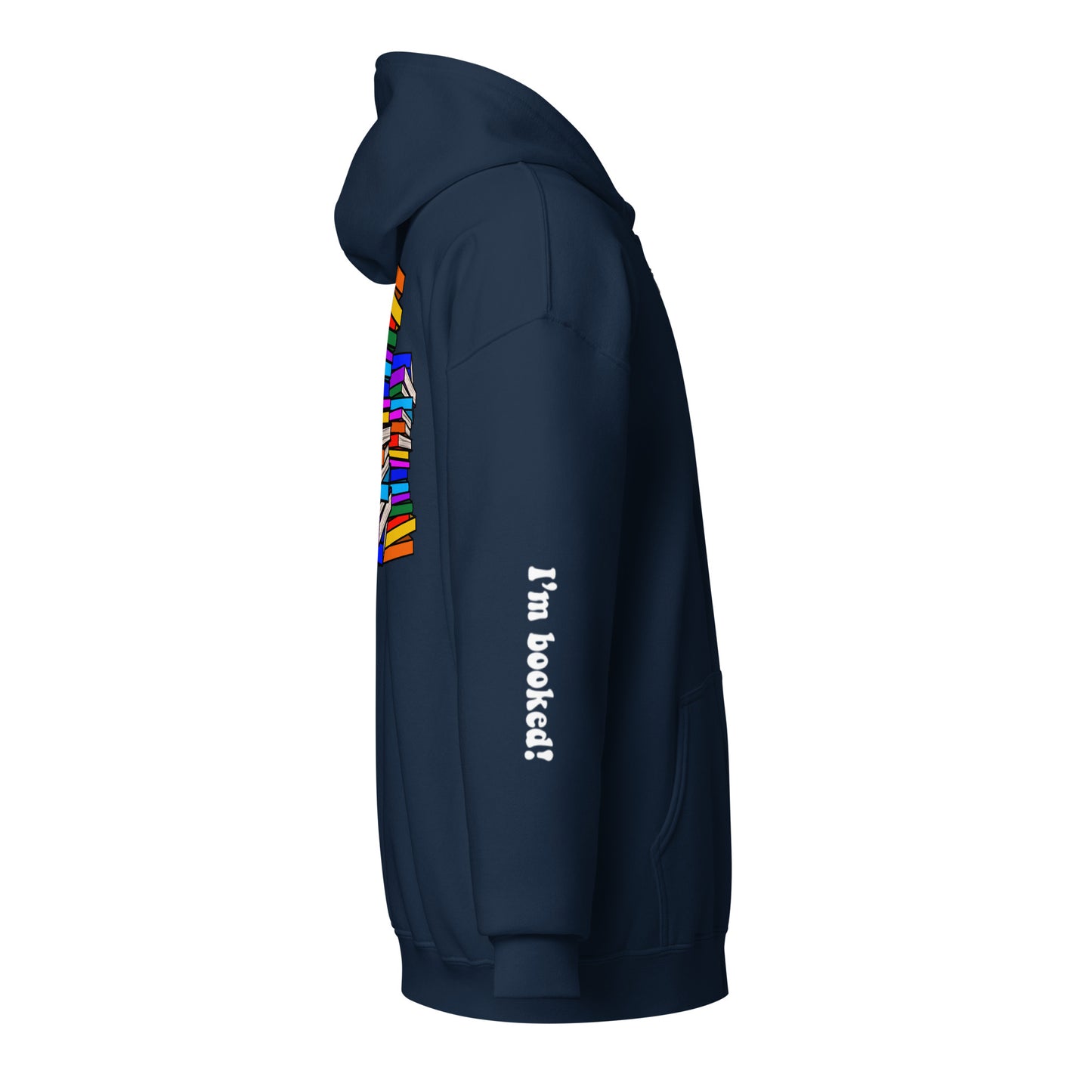 I’m booked zip hoodie
