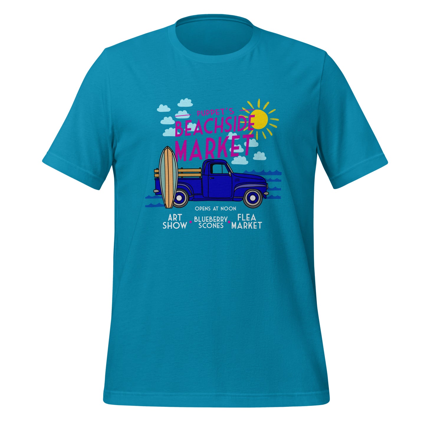 Puppet's Beachside Market t-shirt